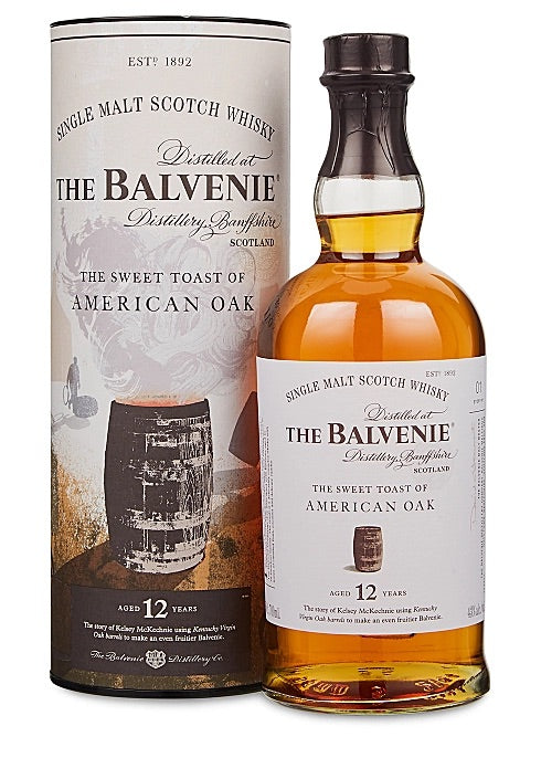 The Balvenie ‘ The Sweet Toast Of American Oak ‘ Single Malt Scotch Whisky 43%