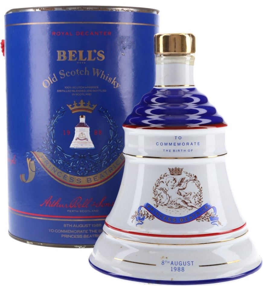 Bell s Decanter Birth Of Princess Beatrice 8th August 1988