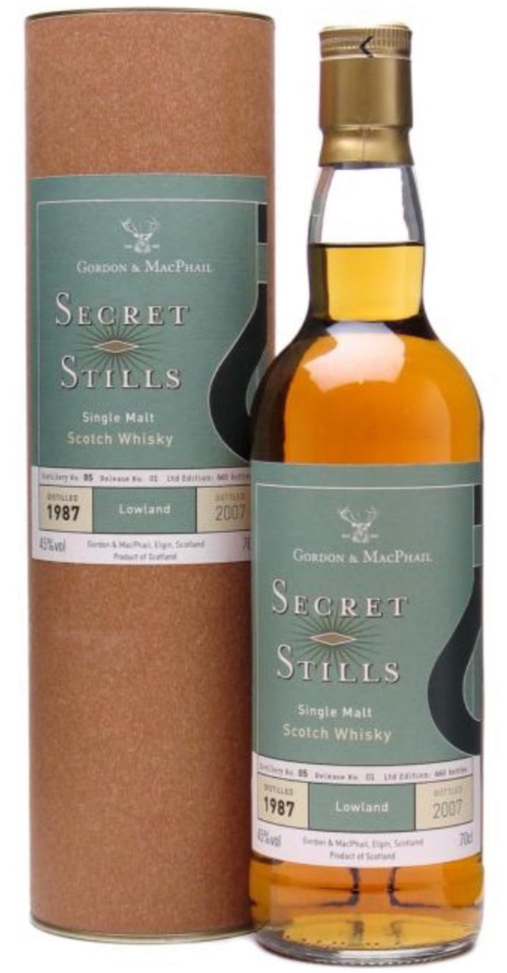 Gordon & Macphail Secret Stills No. 5.1 Lowland 1987 45%