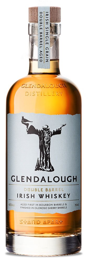 Glendalough Double Barrel Aged Irish Single Grain Whiskey 42%