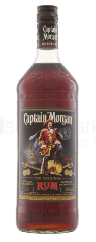 Captain Morgan Dark Rum 1lt 40%