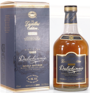 Dalwhinnie 1988 Distillers Edition Double Matured Highland Single Malt Scotch Whisky 43%